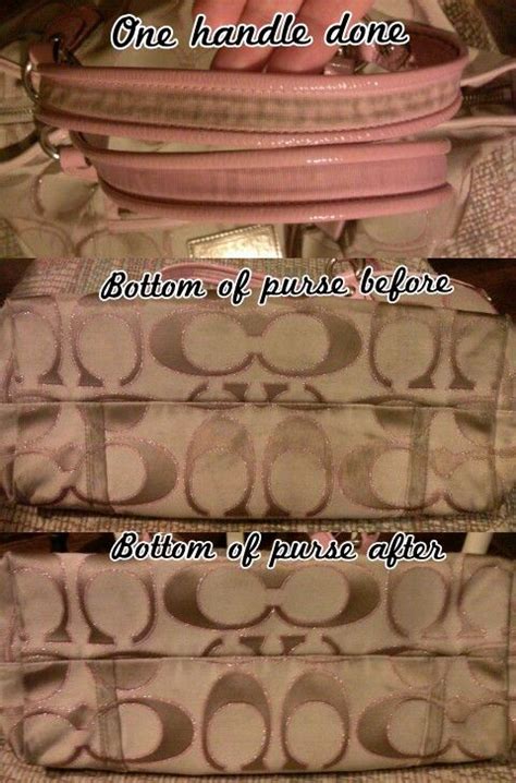 best way to clean coach purse.